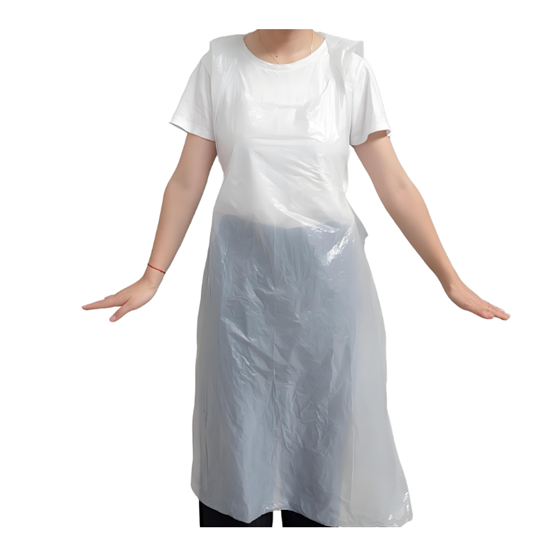 Grembiule in PE bianco crema Grembiule in PE bianco crema